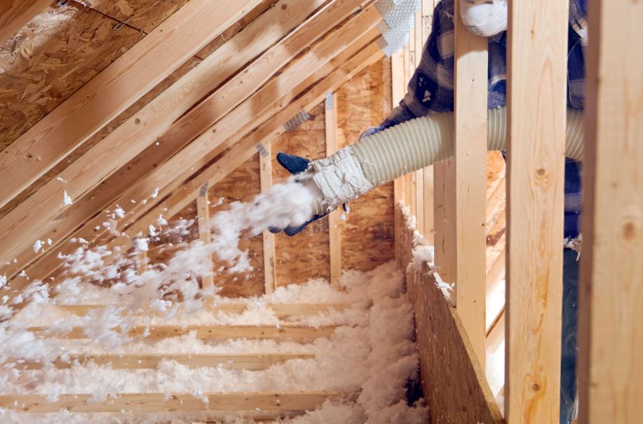 How-to-Insulate-an-Attic-Neighbor-Blown-In-Insulation